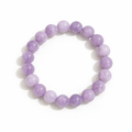 Bracelet en améthyste lavande