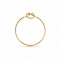 Bague nœud en or jaune 18 carats