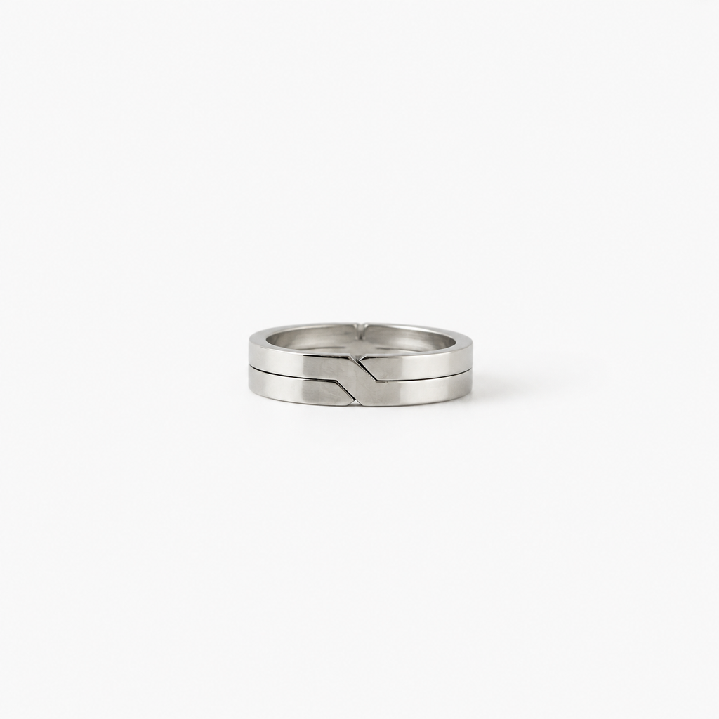 Bague homme en argent