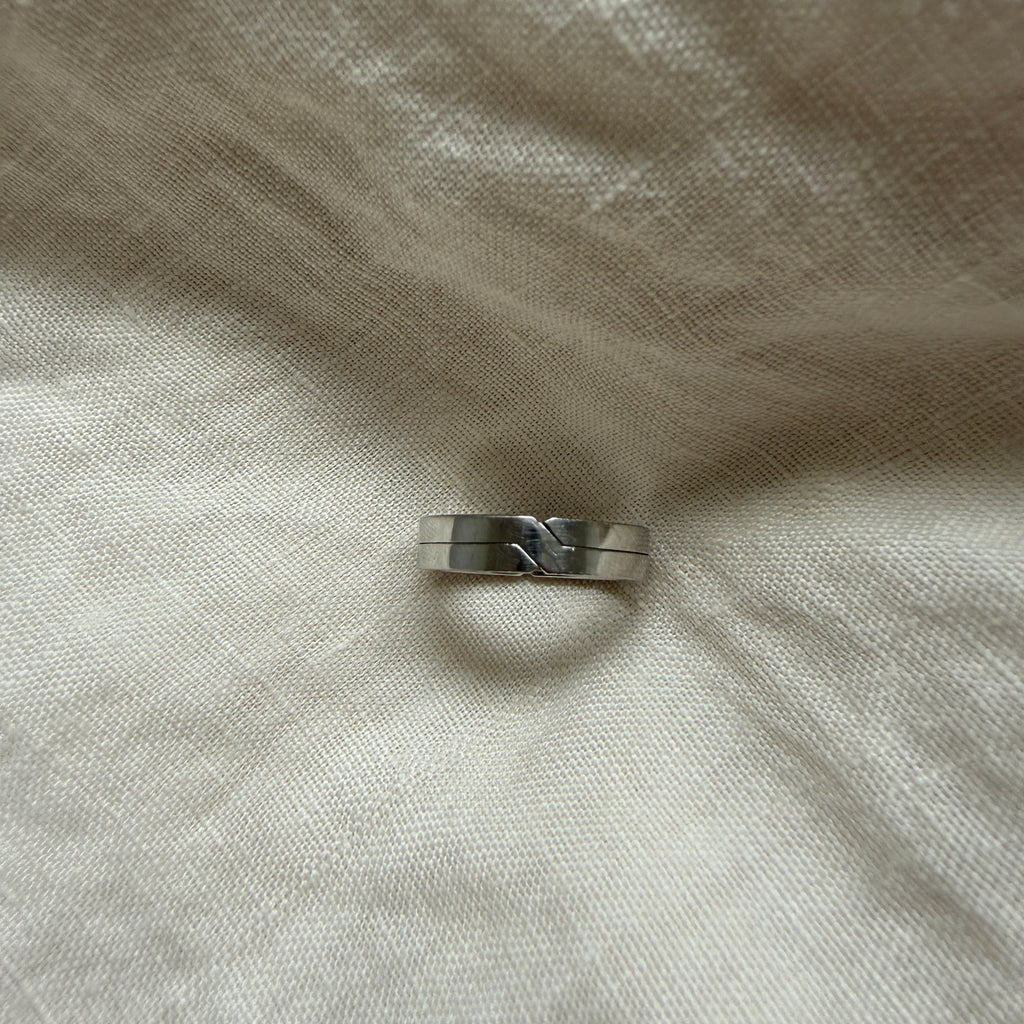 Bague homme en argent